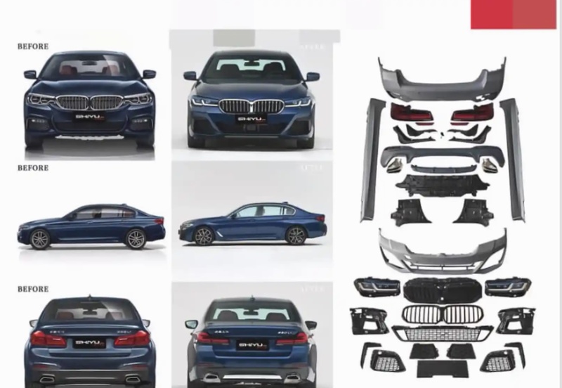 Обвес bmw g30 рестайлинг 2018-2023